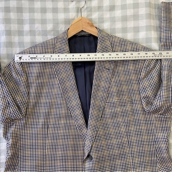 Jack Victor Montreal Conway blazer super 130’s fabric woven Italy 100%wool 46S - Picture 11 of 16